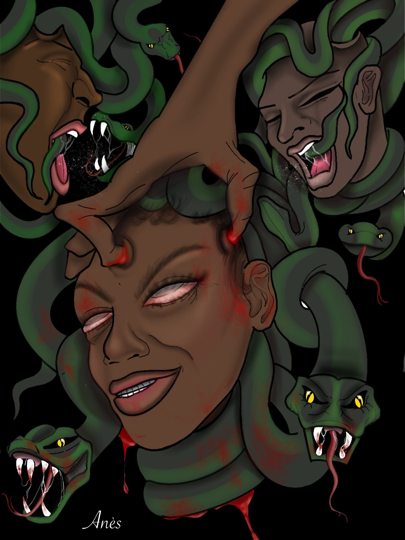Medusa’s Alias Art Print